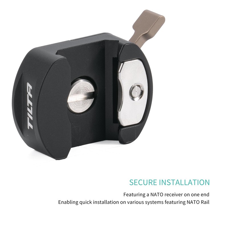 Tilta NATO to Rosette Adapter - Black TA-NATO-RA-B