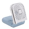 Foldable Necklace Fan Folding Digital Desktop Mobile Phone Holder Small