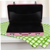 jojofuny Mini Briefcase Business Card Holder Card Case Portable Id