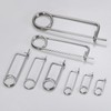 M METERXITY 8-Pack Brooch Shape Cotter Safety Pin, 2x29mm Stainless
