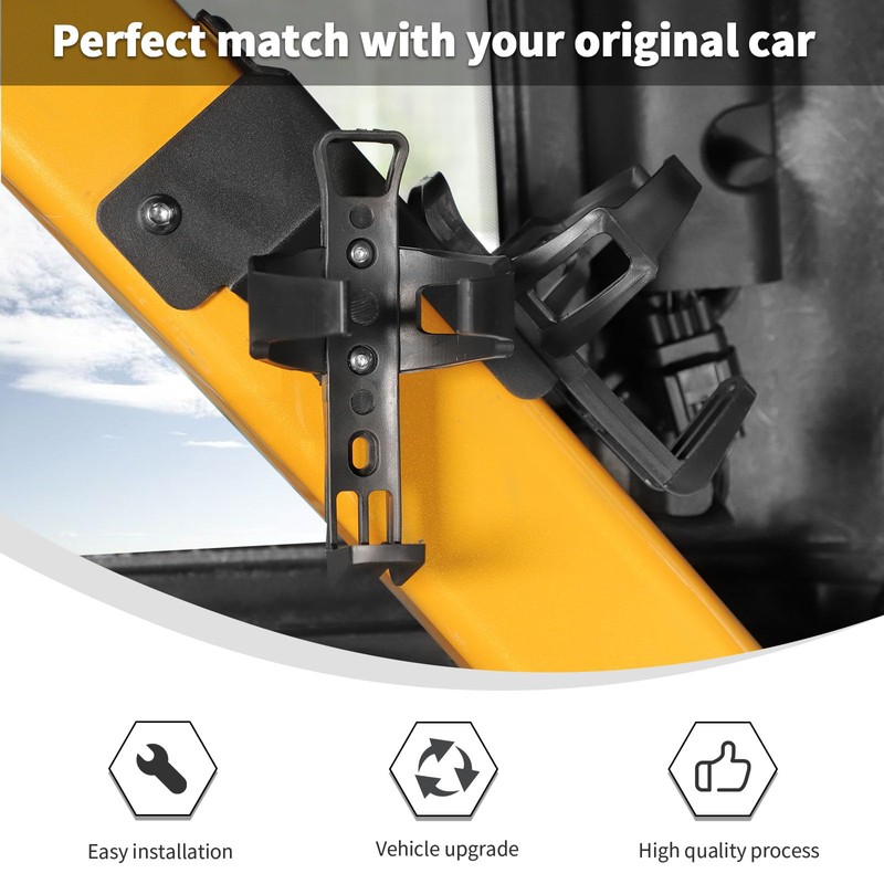 Linskip Roll Bar Fire Extinguisher Bracket Mount Fit for 2021-2024