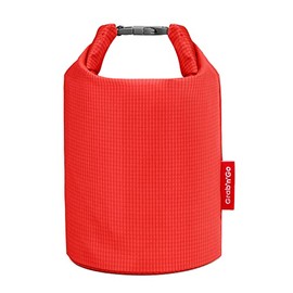 Roll'eat ® | 2.5L Waterproof Bag Eco Friendly BPA Free Insulated Wetness, Clothes or Items - Grab'n'Go Active, Red, Waterproof Bags