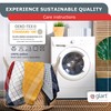 Glart Kitchen Towels, Pack of 5 Grey Tea Towels, 50