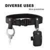 Handcuff Strap, Tactical Handcuff Holder, Nylon Duty Belt Keepers, Adjustable