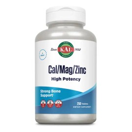 Kal Calcio 1000mg Magnesio 400mg Zinc 15mg Apoyo Salud 250ct