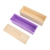 Soap Loaf Mold Flexible Purple Silicone DIY Hand Made Soap