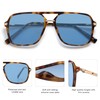 SOJOS Sunglasses for Women & Men, Square, Retro, Polarized Lens,
