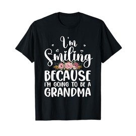 Best Grandma To Be Art For Women Mom Grandmother New Grandma T-Shirt