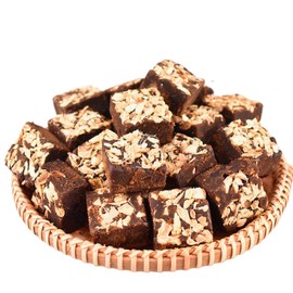 Handmade brown sugar cubes, Black sugar, rose brown sugar,8.81 ounces (250 grams) (old ginger)