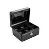 Tech Traders 6-Inch Metal Cash Box with 2 Keys -