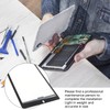 Touch Screen Panel Black Tempered Glass Accurate Size LCD Tablet