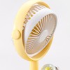 Cute Mini Handheld Fan Small Personal Desk Table Fan 1200mah