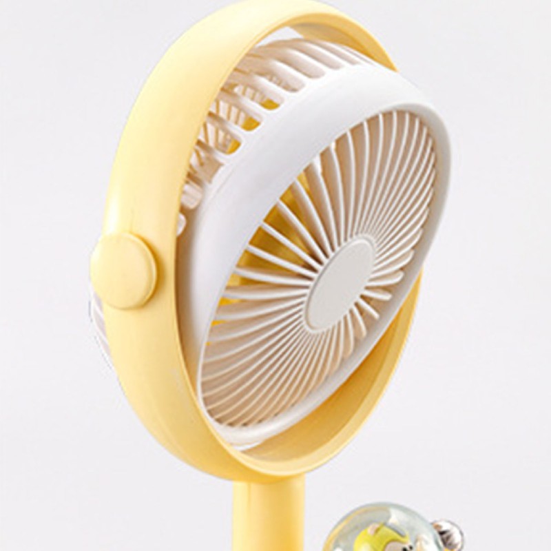 Cute Mini Handheld Fan Small Personal Desk Table Fan 1200mah