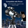 Telescope, 70mm Aperture - Astronomical Portable Refracting Telescope for Kids