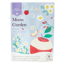 Tree of Life Delicious Herbal Tea Moon Garden Tea Bags Caffeine-free Fruit Herbal Tea Apple Chamomile Blackberry Leaf Hibiscus Rose Hip Chico Root (Pack of 30)