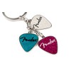 Fender Picks Keychain Pink, Turq, Pearl