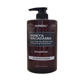 Kundal Nature Shampoo White Musk Fragrance, 1.058L, 1 unit (SH) / 쿤달 네이처 샴푸 화이트머스크향, 1.058L, 1개(SH)