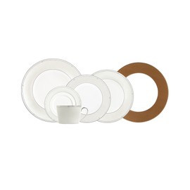 Royal Doulton Monique Lhuillier Atelier 9-inch Sable Accent Plate