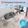 addlon Ceiling Fans with Lights, 52 inch Black Ceiling fan