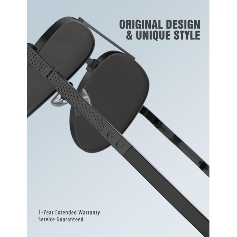 LUENX Sunglasses for Men Polarized Driving Sun Glasses UV400 Protection