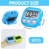 Digital Kitchen Timer 2 Pack, Large Magnetic Digital Kitchen Timer