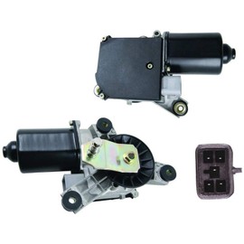 New Front Wiper Motor W/Pulseboard Module & Motor Delay Compatible With 1991-2000 Chevy GMC CK 2500 3500 Truck, Compatible With GM 12368702 15740719 22100736 22101097 85-158 40-158
