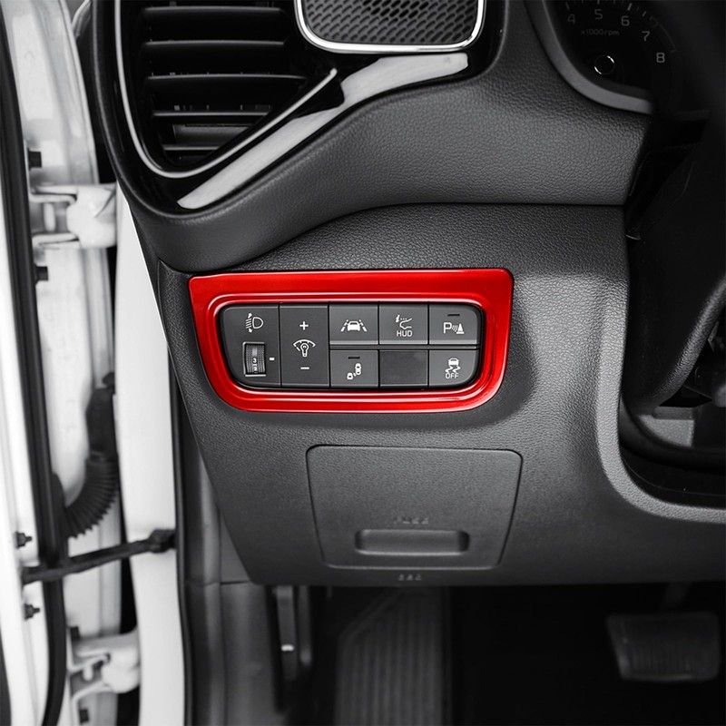 Compatible with 2020-2025 Kia Soul Accessories, Headlight Adjustment Switch Cover,