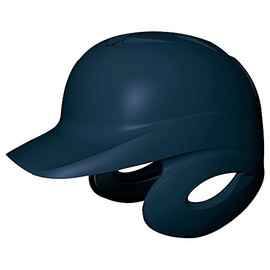 SSK H8500M Baseball Hard Helmet with Binaural (Matte), Matte Navy, 25.6 ft (70 m), Size M