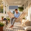 Mayan Handwoven Hammock, 2 Person, 500 lb, Cotton Nylon Rope