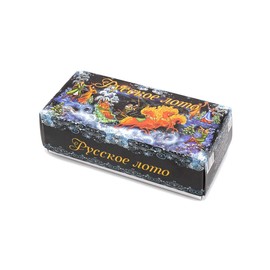 DADDY AMMO Christmas Winter Russian Bingo Lotto Board Game Set Wooden Barrels & Cards Tambola Vintage Game for Family and Friends