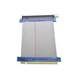 CY PCI-E Express 16X to 16X Male to Female Riser Extender Card Flex Cable 20 cm