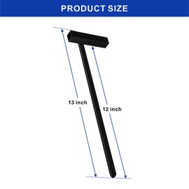 VANROUG Golf Grip Removal Tool,Black V-Groove Grip Remover Saver 12" for Standard Length Swinging Grips,Golf Grip Kit,Grip Repair Tool,Golf Grip Tool,Gripping Tool