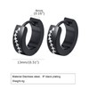 Fashion Baseball Sleeper Small Hoop Earrings for Men Women Cartilage