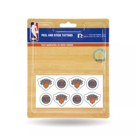 Rico New York Knicks Peel and Stick Tattoos 8 per pack.  #921
