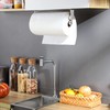 ZUNTO Paper Towel Holder Cabinet Door or Under Cabinet, Self