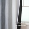 Estelar Textiler Thermal Insulated Blackout Curtains 96 Inches Long, Ombre