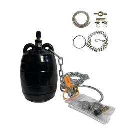 Inflatable Pipe Plug (Airbag) for Drainage Pipe & Sewer Pipe, Water Shut Off Tool with Accessories - Plumbing Tool for Pipe Repair, Closed Water Testing & Temporary Blocking (3 inch)