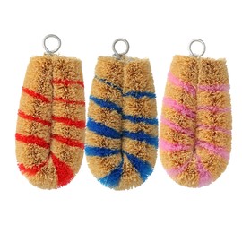 Turtle Baby Scrubber Cleaning for "simasimasurimu" Red 40 X 95 X 25 mm