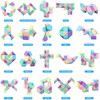 JOLLYFUN 24 Pack Magic Snake Cube Fidget Toys for Kids