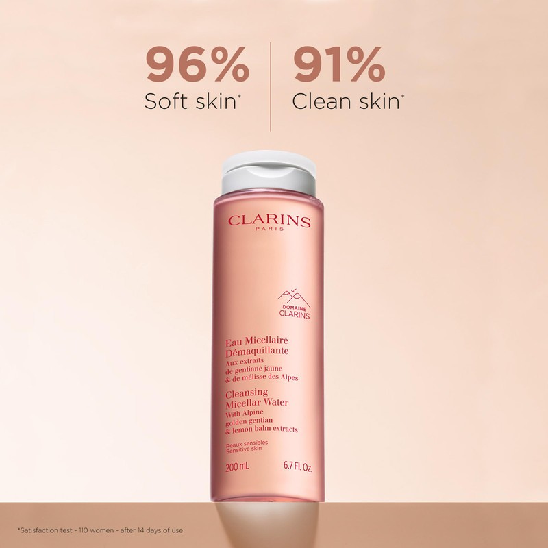 Clarins Cleansing Micellar Water | Quickly Removes Make-Up, Pollution and