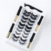 DAODER Magnetic Eyelashes with 4 Tubes Eyeliner Kit Long Magnetic