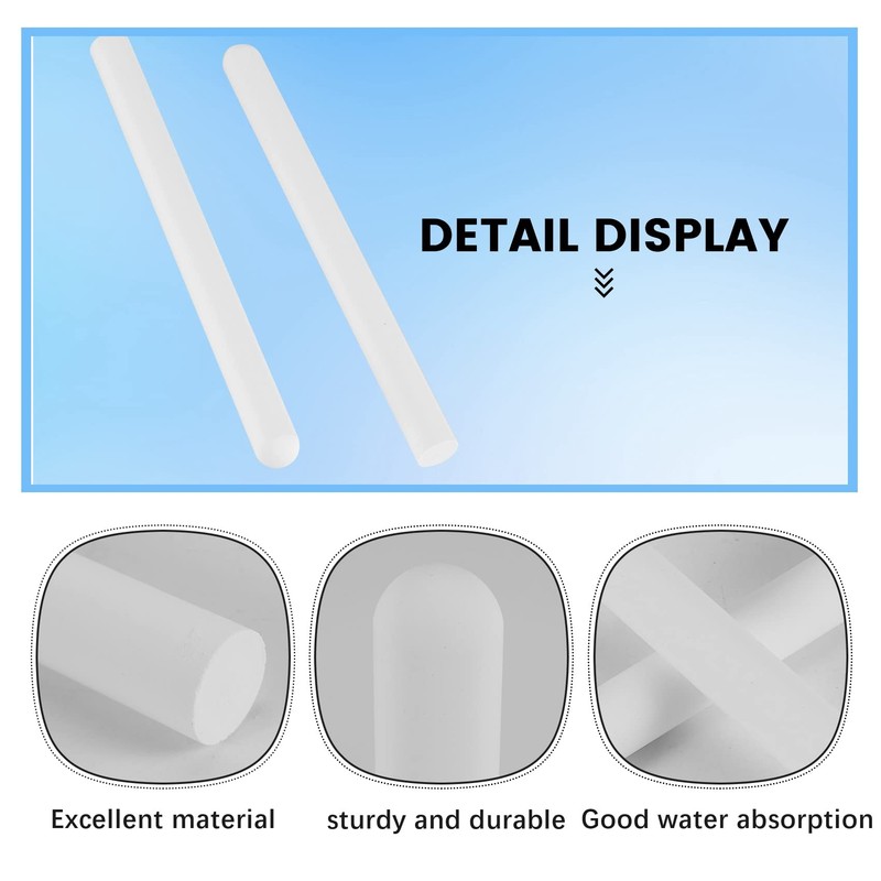 Yoiimiya 8 Pcs Diatomite Moisture Absorbing Stick Water Absorption Rod