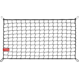 TrunkExpert Boot Net Compatible with Alfa Romeo GT Coupe: 2003-2010, Luggage Net with Carabiner Hook and Hook for Attaching, Organiser, Elastic Boot Net Organiser & Securing