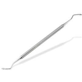 Professional Corner Lifter for Toenails Stainless Steel Foot Care Instrument with Oval Ends - Foot Care Double Instrument Pedicure Tool. Specialist Trade Quality