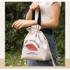 Clapoyis Lunch Bag, Drawstring Bag, Bento Box, Thermal Insulated Lunch