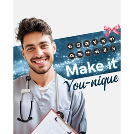 FriCARE Tunable Stethoscope - Dual Head Estetoscopio for Nurses, Doctors, Paramedics, Students, Fog Grey Tube, Matte Black Finish Chestpiece