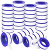 KUQQI 24 Rolls Teflon Tape for Plumbers, 1/2 x 520