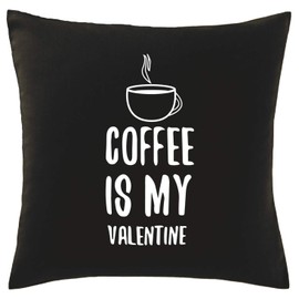 Hippowarehouse Coffee is my valentine Printed bedroom accessory cushion cover case 41x41cm