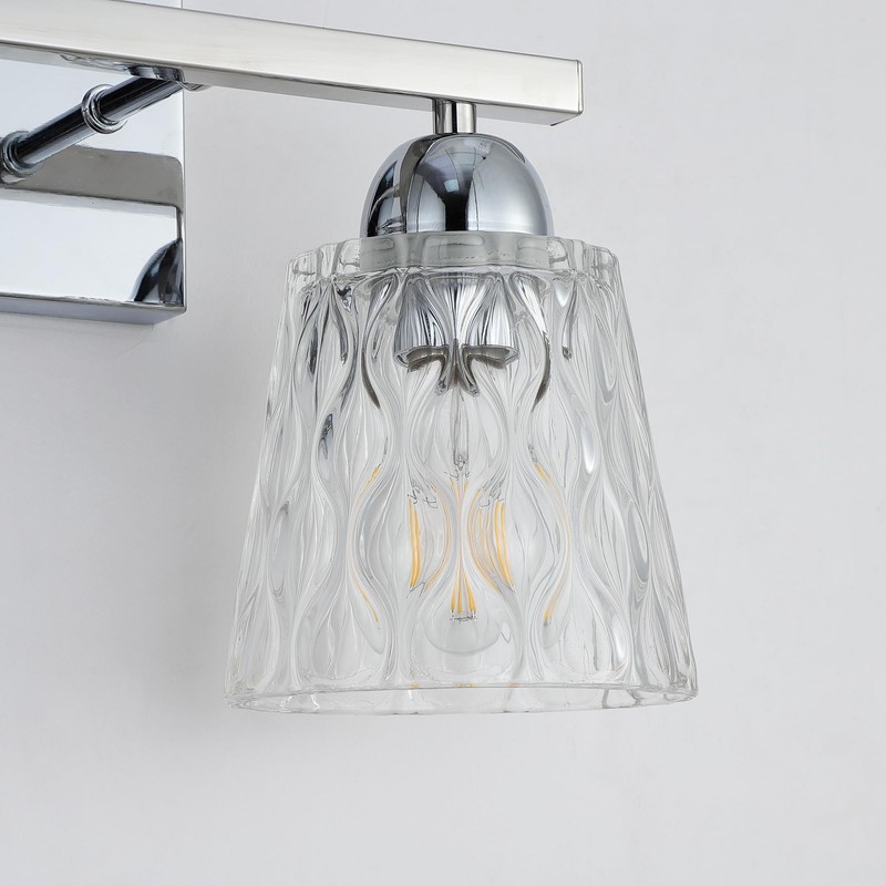 Mecgirn Stainless Steel Bathroom Vanity Light Over Mirror, 2 Light