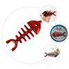 FOMIYES 1pc Wooden Fish Bone Shaped Comb Natural Creative Massage